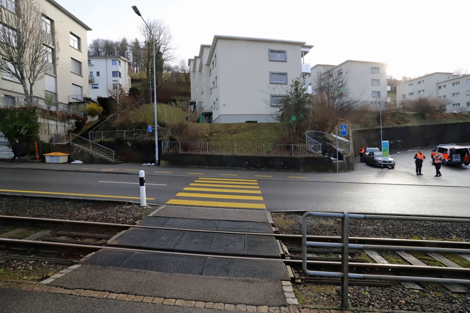 Bild der Unfallstelle