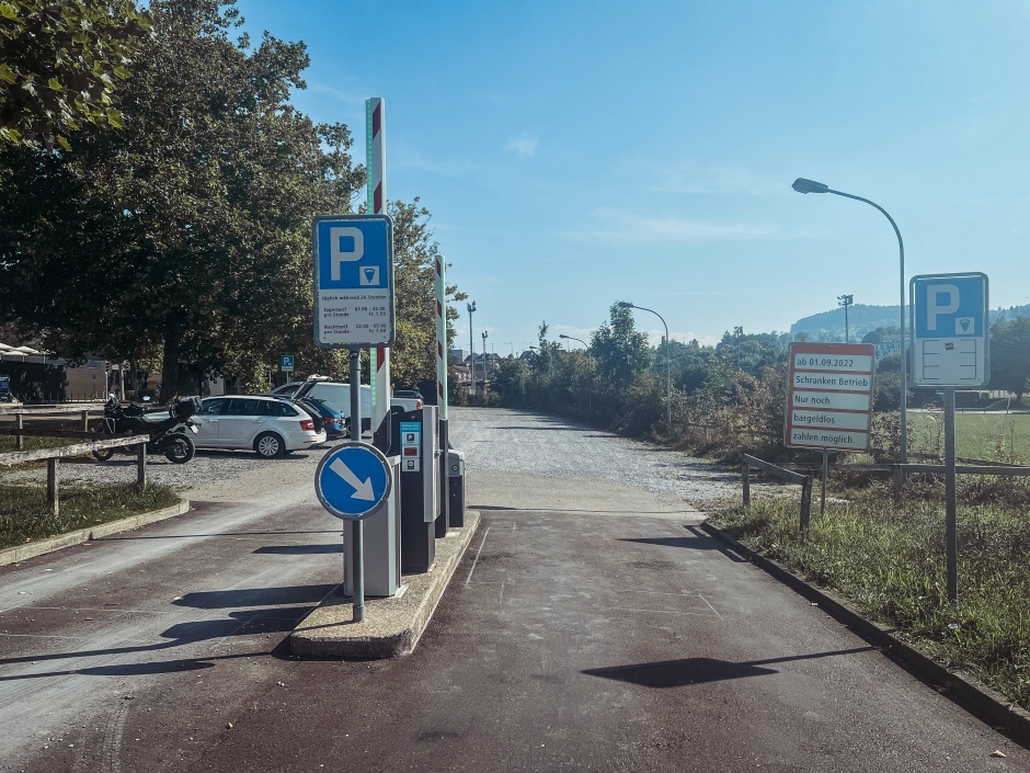 Schrankenanlage Lerchenfeld