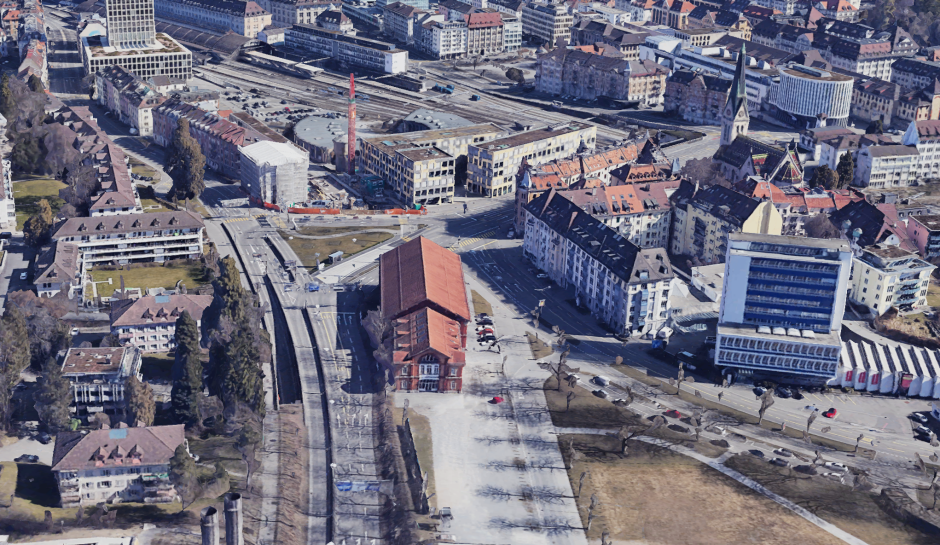 Unfallort Rosenbergstrasse
