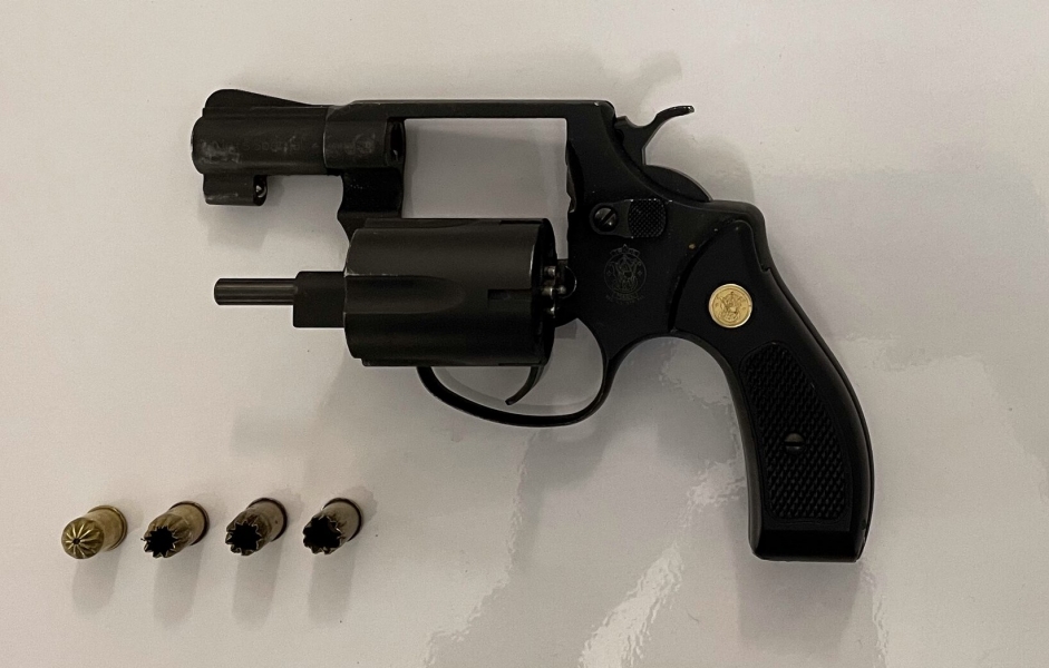 Bild der Schreckschusspistole