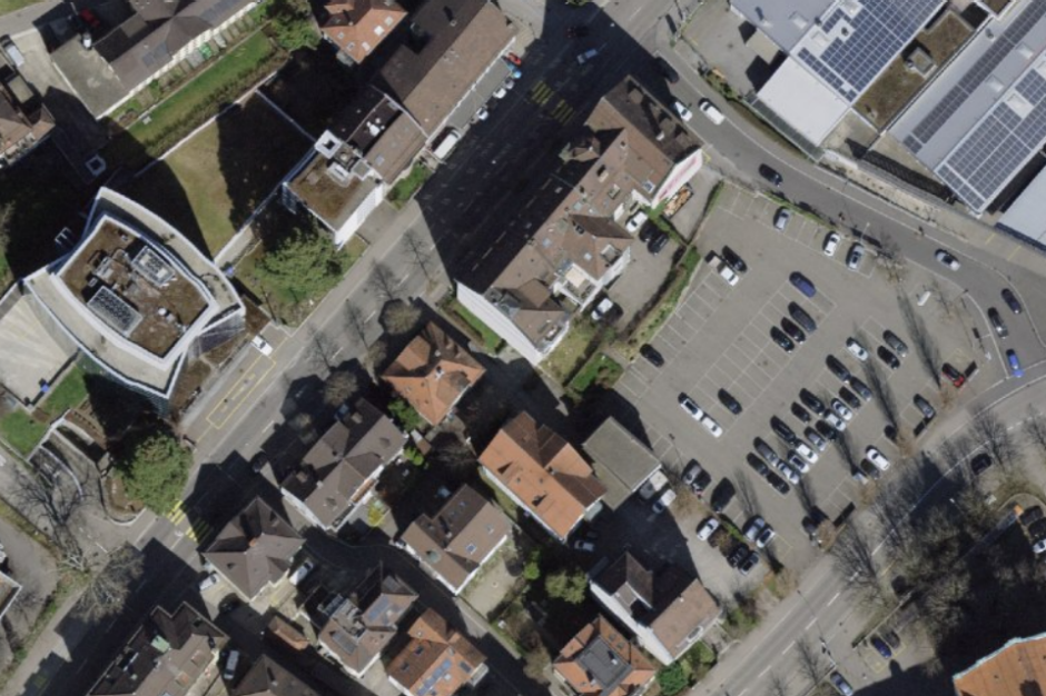 Luftaufnahme St.Jakob-Strasse