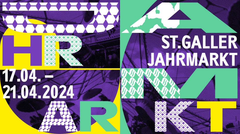 Werbeplakat Fr&uuml;hlingsjahrmarkt 2024