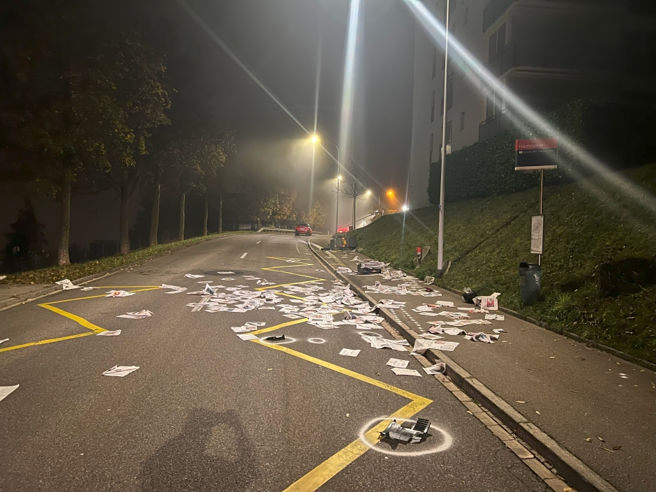 Unfallort Hechtackerstrasse