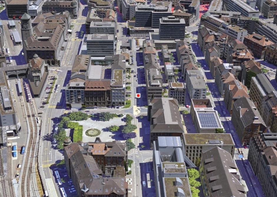 Unfallort Vadianstrasse