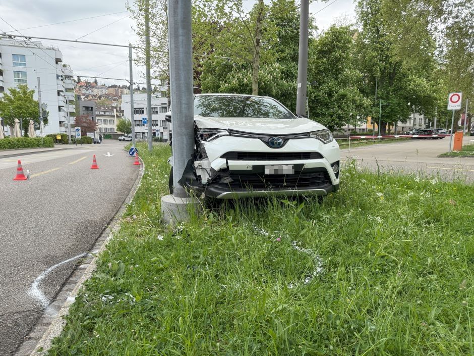 Unfallendlage Bogenstrasse