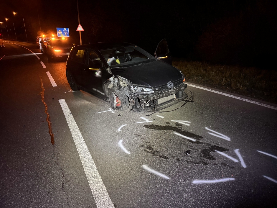 Bild: Besch&auml;digtes Fahrzeug