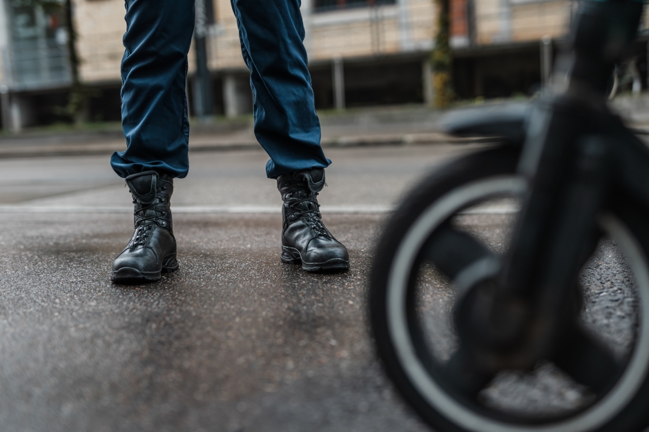 Symbolbild mit E-Scooter