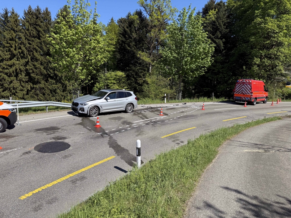 Unfallstelle Rehetobelstrasse