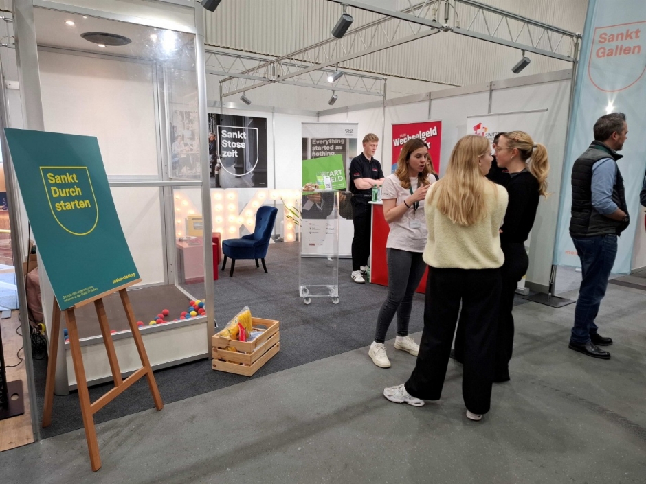 Auftritt an der Messe HSG Talents